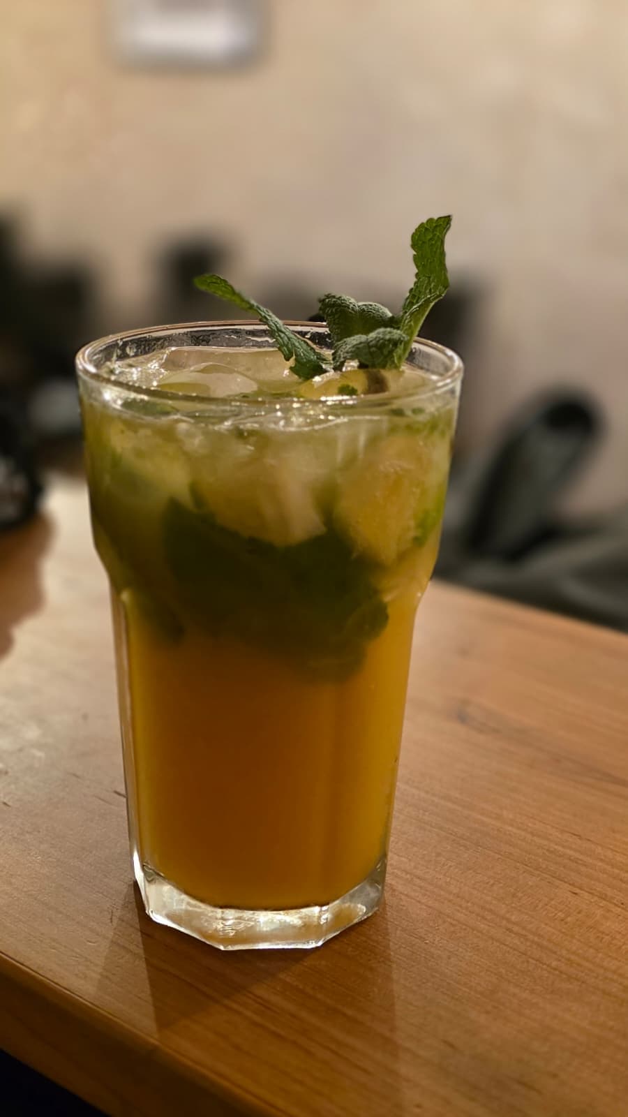 Lounge à noite